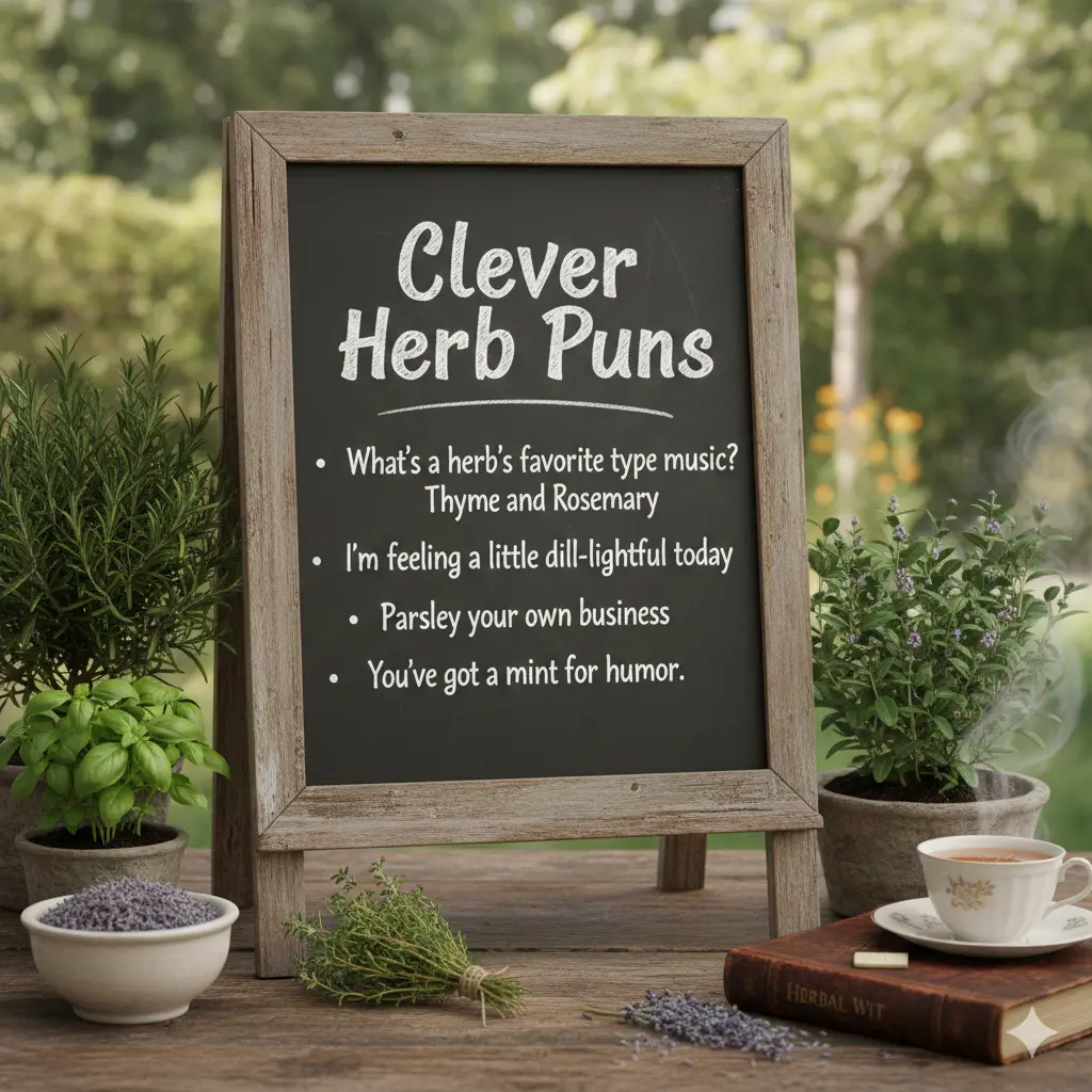 Clever Herb Puns