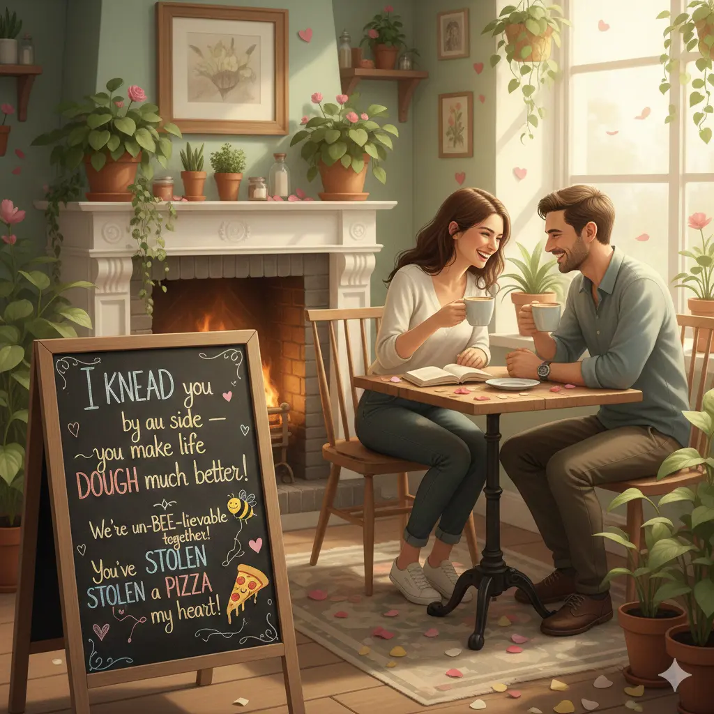 Romantic Encouraging Puns