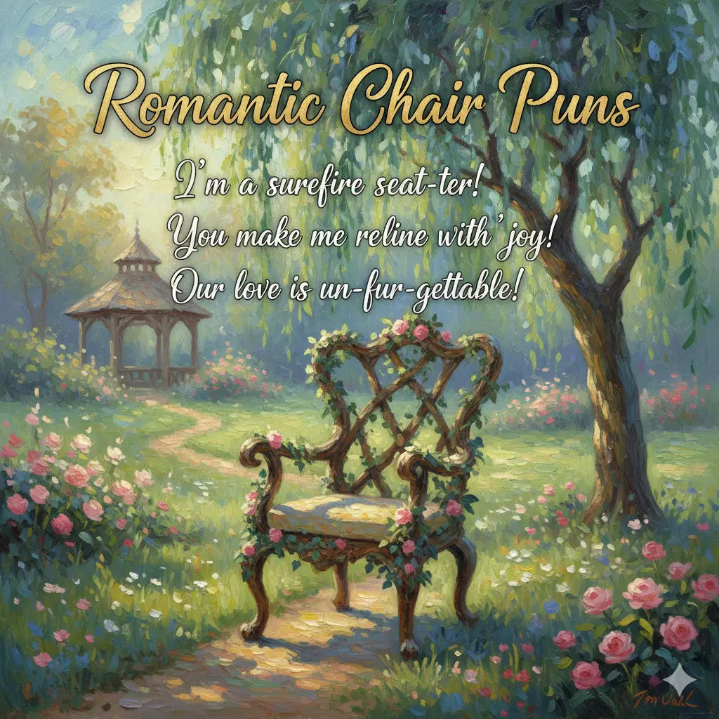 Romantic Chair Puns