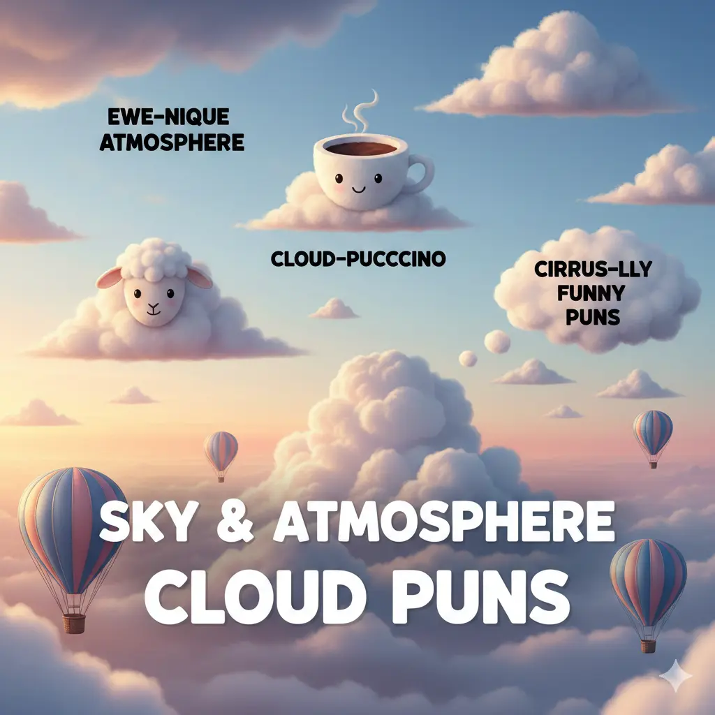 Sky & Atmosphere Cloud Puns