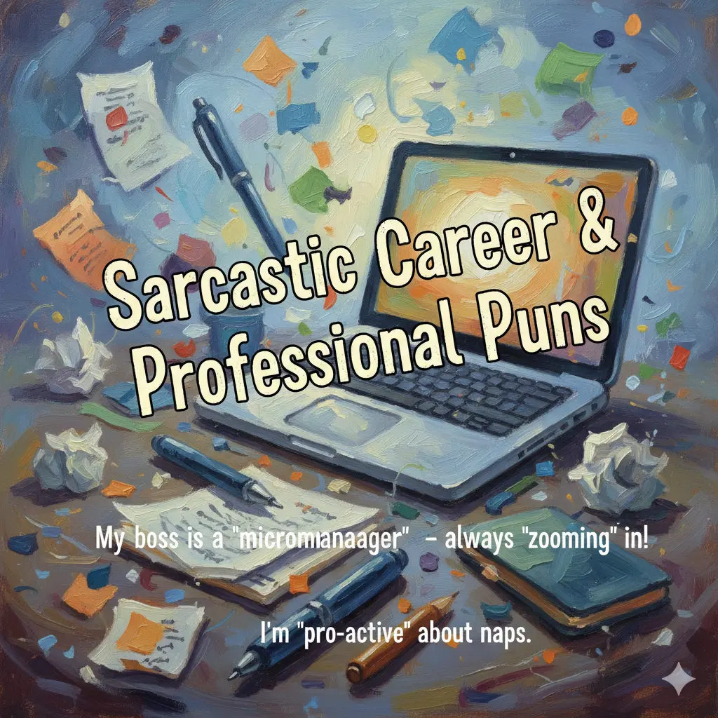 Sarcastic Career & Professional Puns
