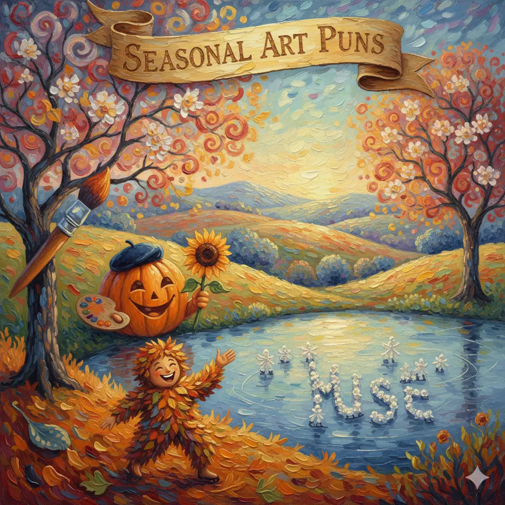 Seasonal Art Puns