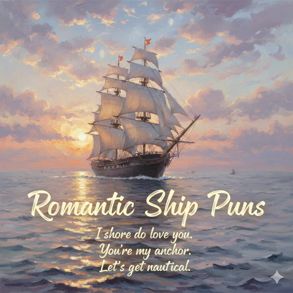 Romantic Ship Puns