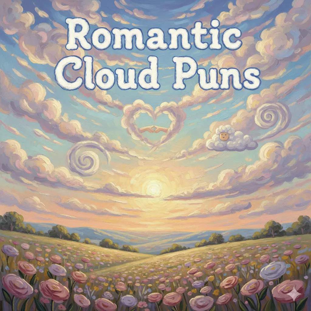  Romantic Cloud Puns 