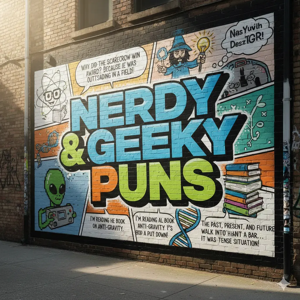 Nerdy & Geeky Puns