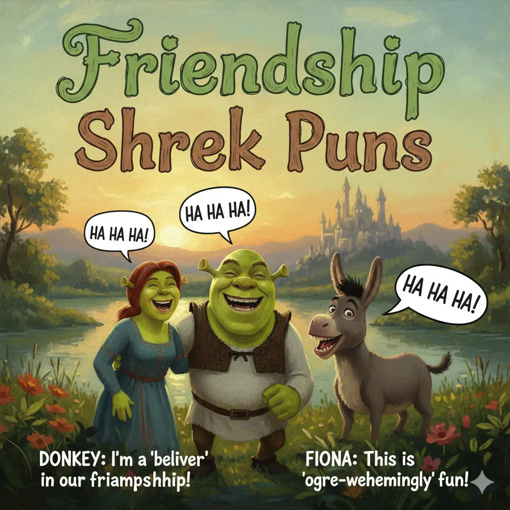 Friendship Shrek Puns