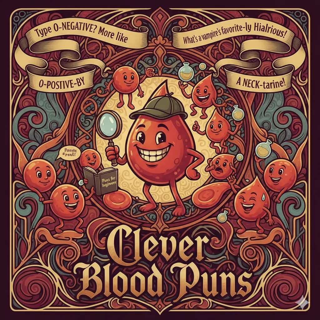 Clever Blood Puns