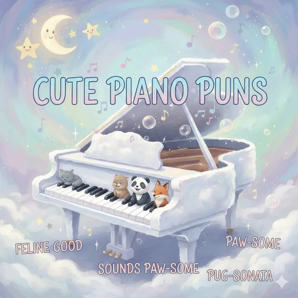 Cute Piano Puns