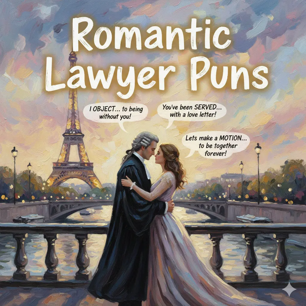 Romantic Lawyer Puns 