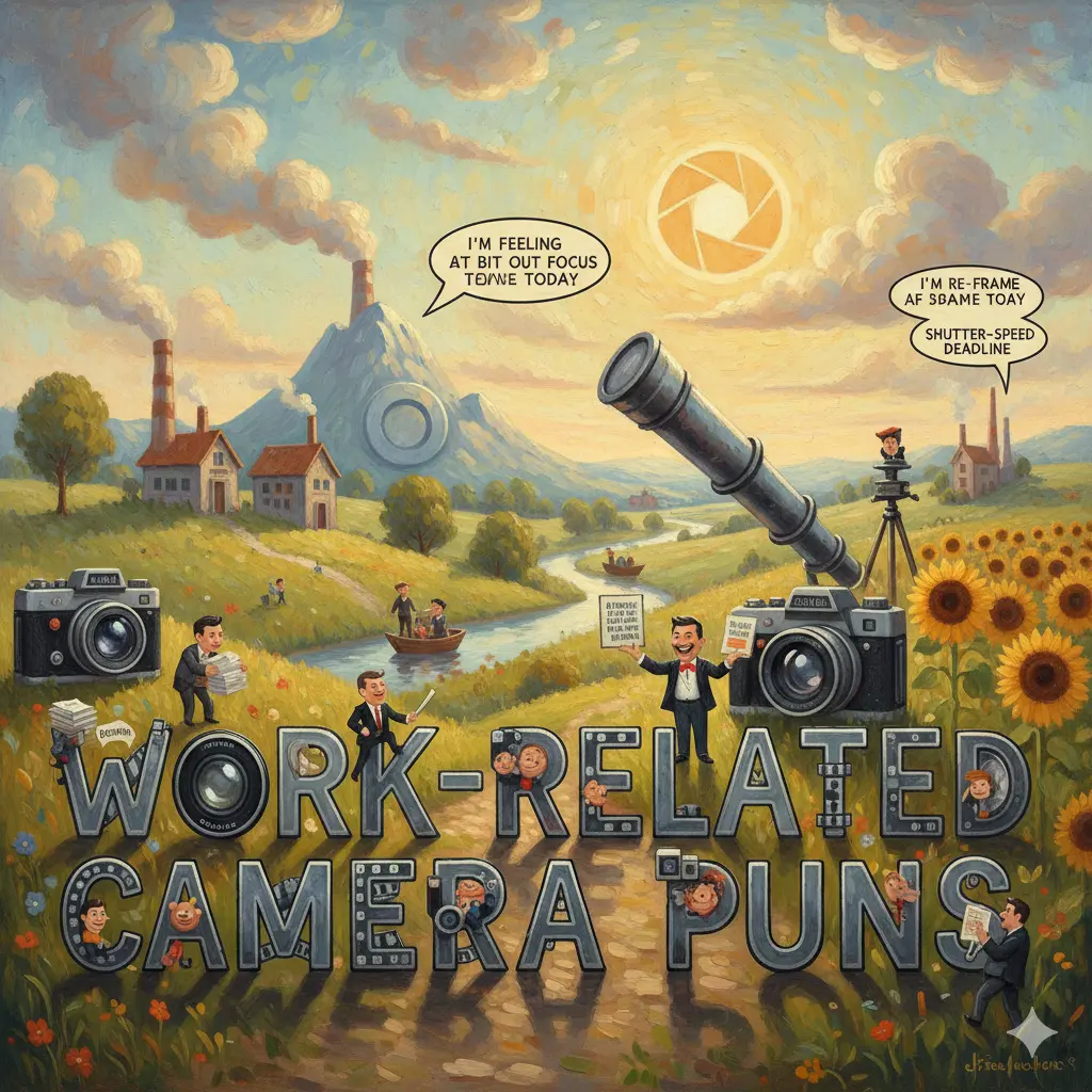 Work-Related Camera Puns