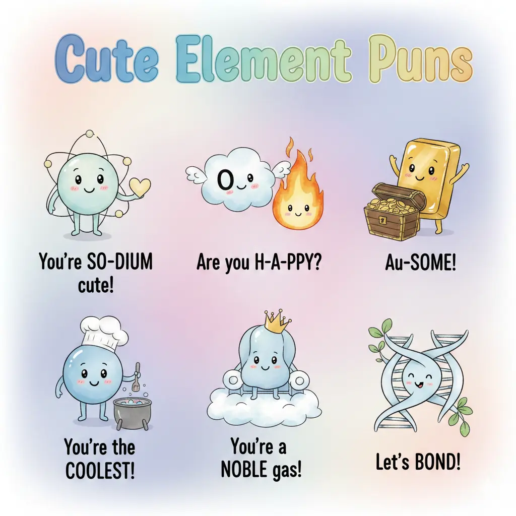 Cute Element Puns