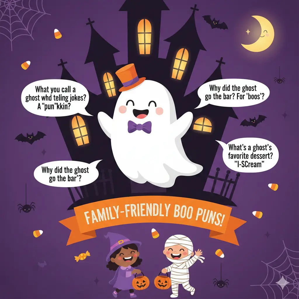  Family-Friendly Boo Puns