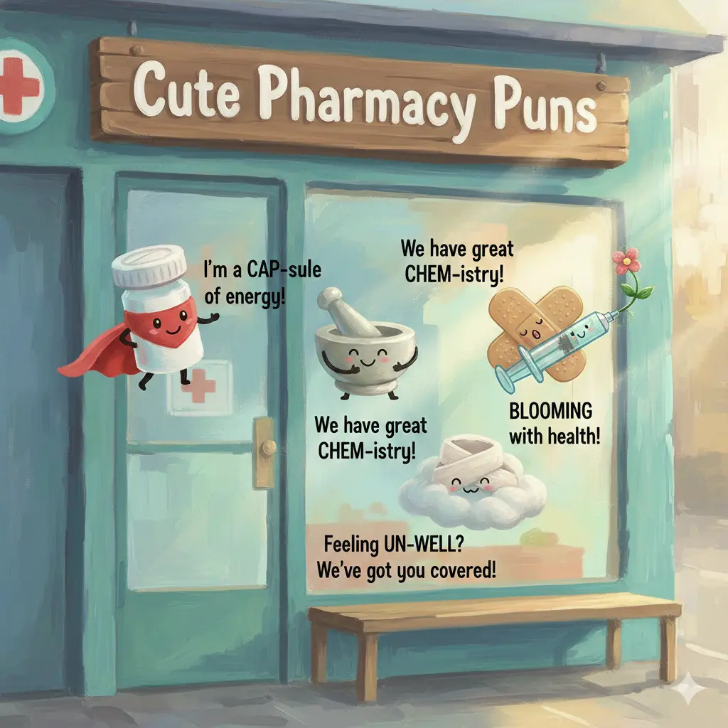 Cute Pharmacy Puns 