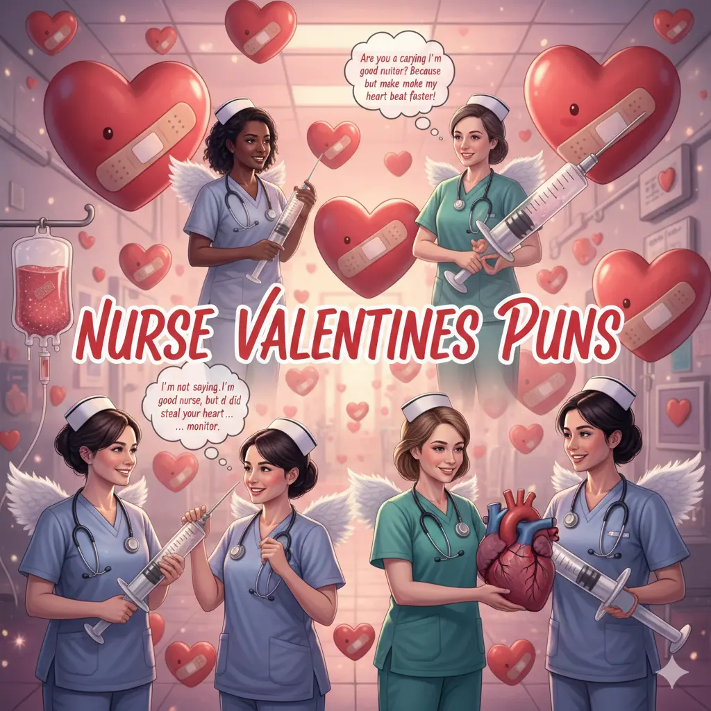 Nurse Valentines Puns