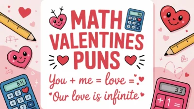 Math Valentines Puns