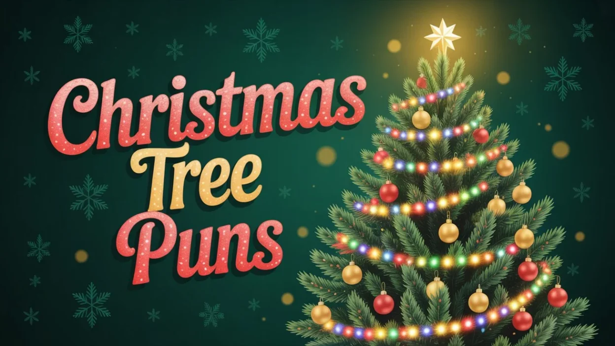Christmas Tree Puns