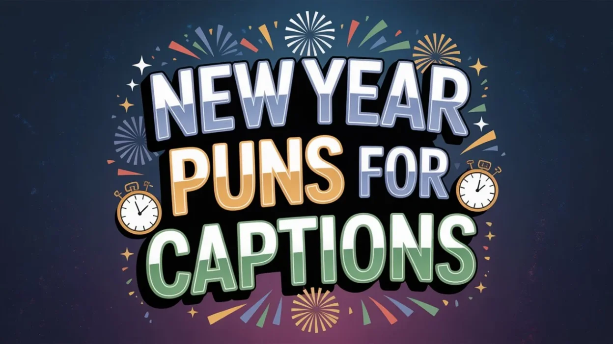 New Year Puns for Captions