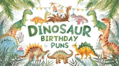 Dinosaur Birthday Puns