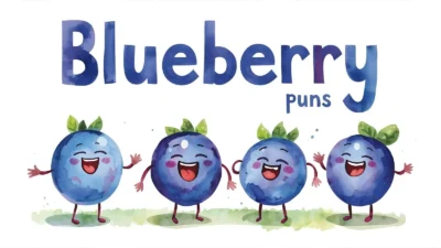 Blueberry Puns