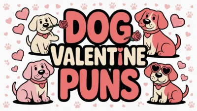 Dog Valentine Puns