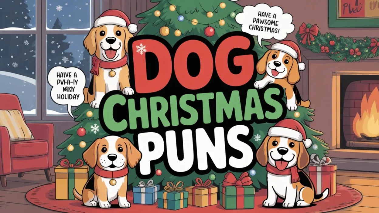 Dog Christmas Puns