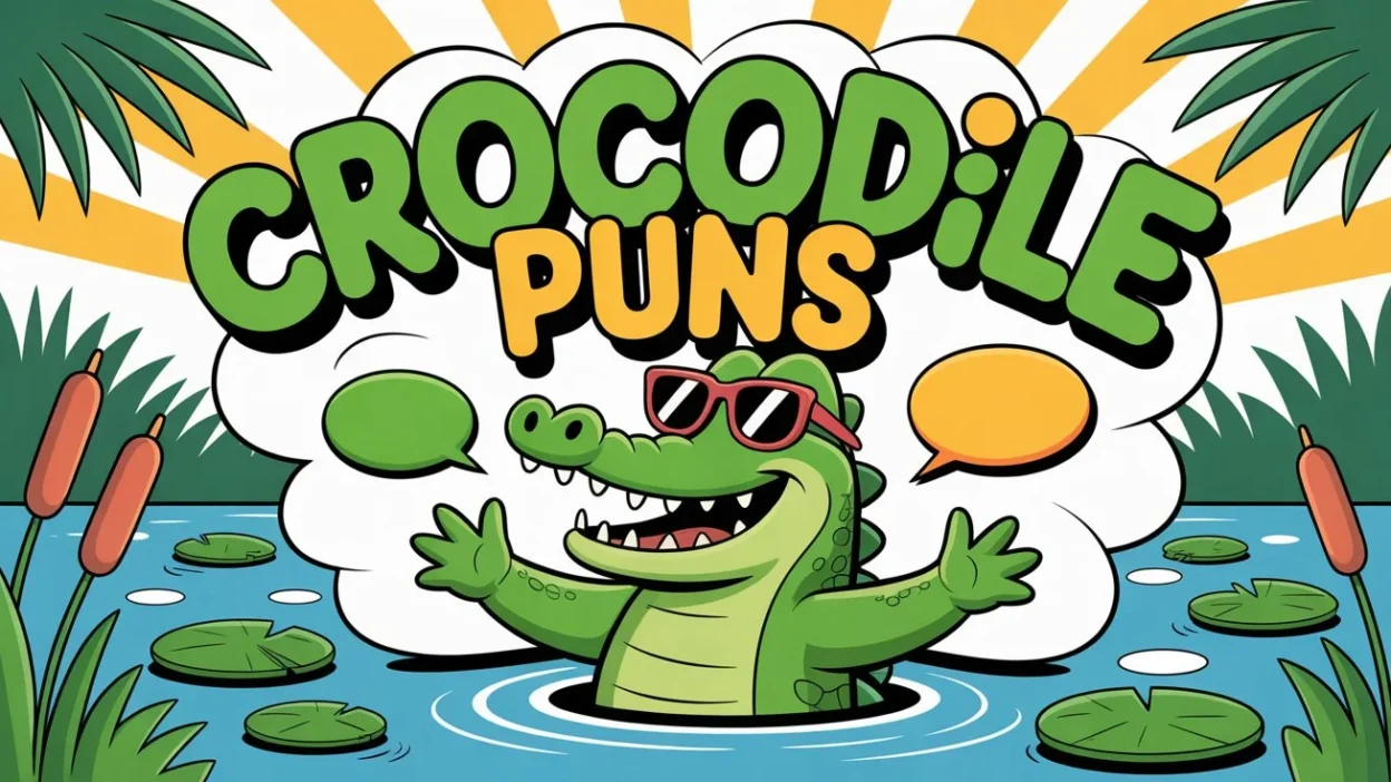 Crocodile Puns