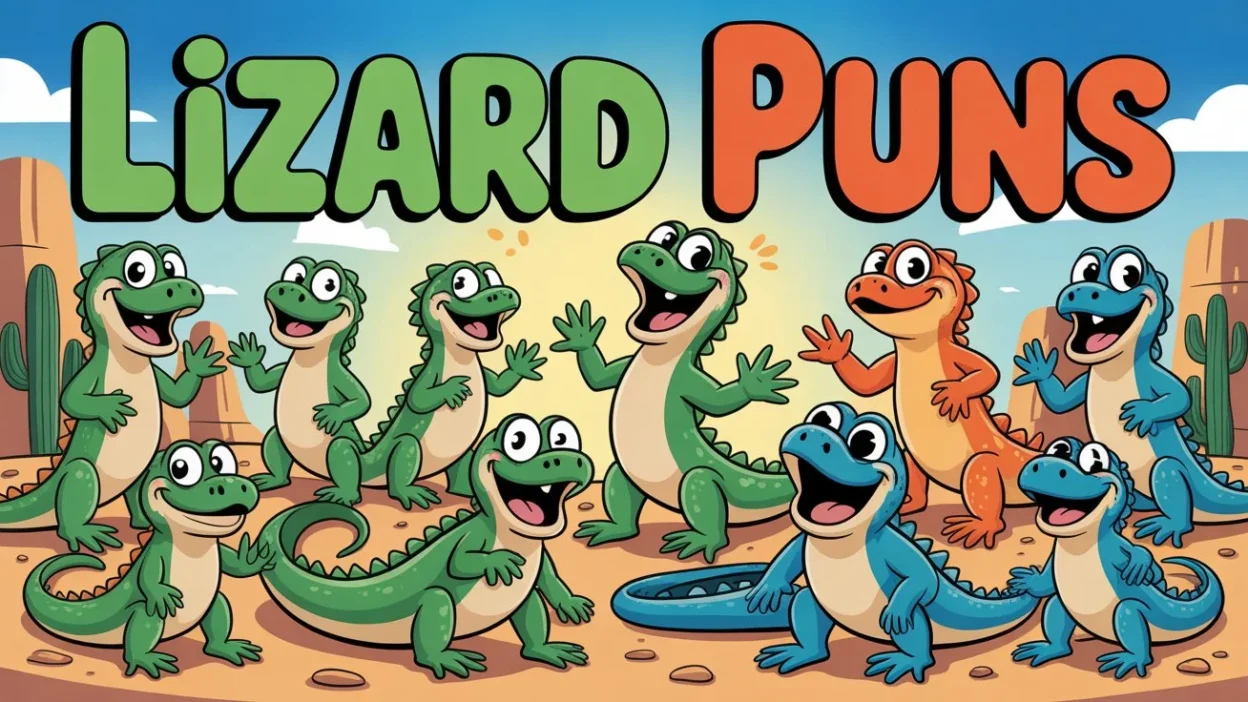 Lizard Puns