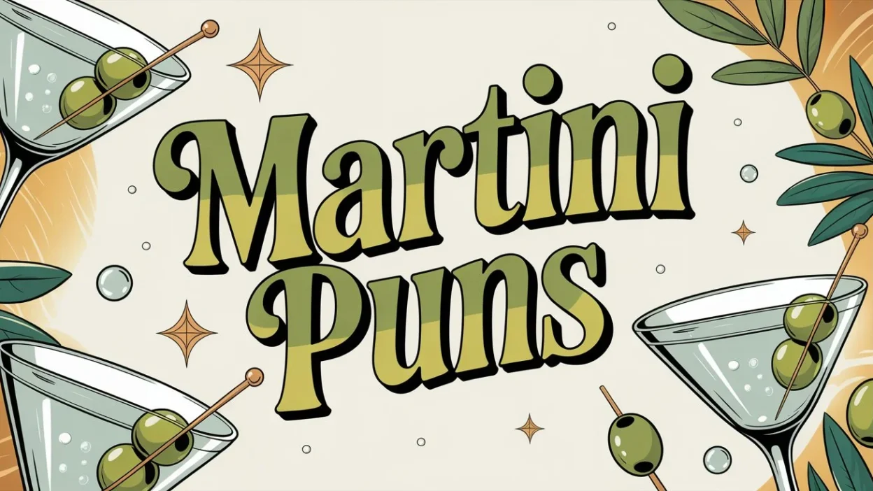Martini Puns