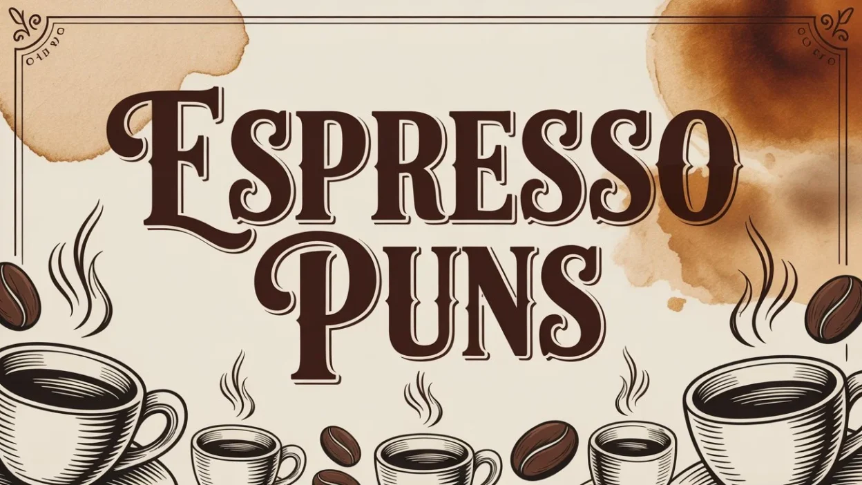 Espresso Puns