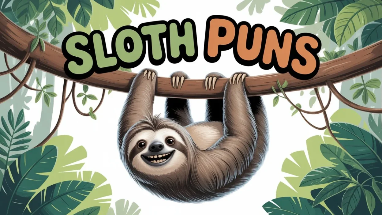 Sloth Puns