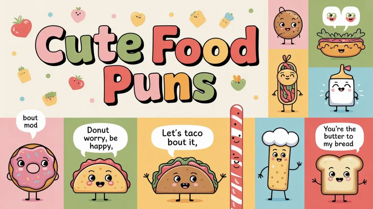 Cute Food Puns