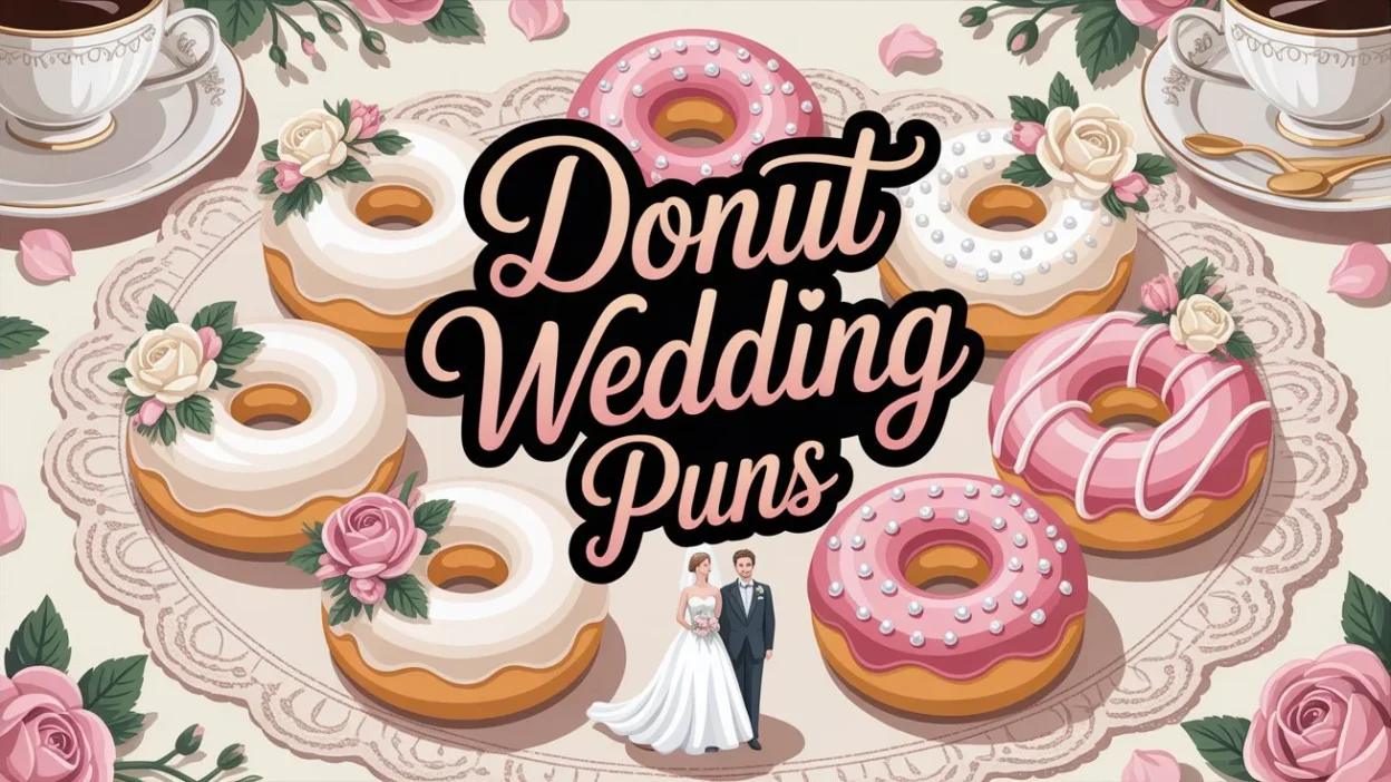 Donut Wedding Puns