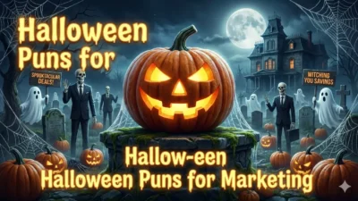 Halloween Puns for Marketing