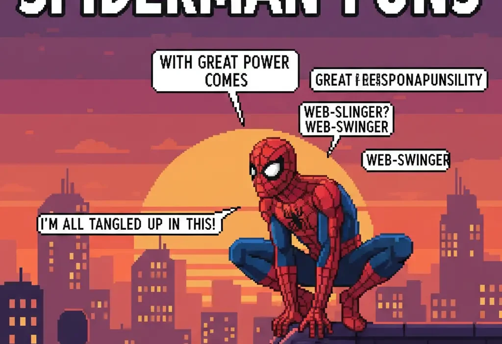 Spiderman Puns