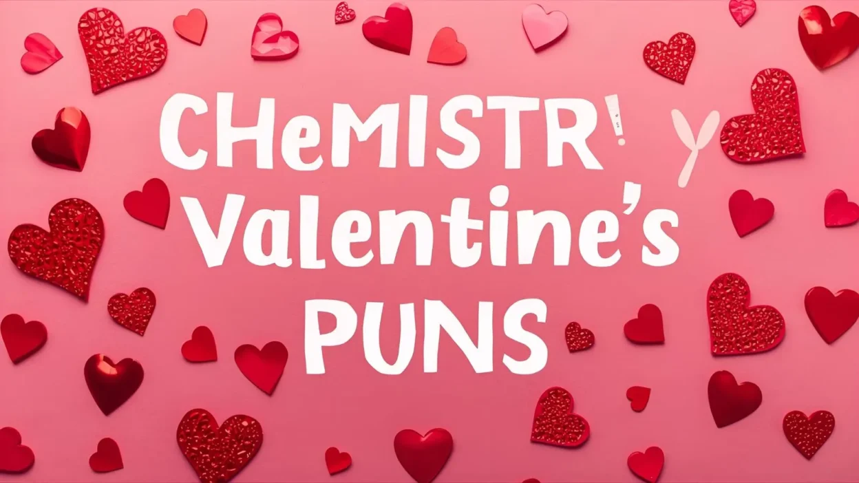 Chemistry Valentines Puns