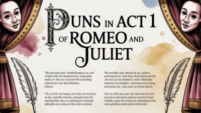 Puns in Act 1 of Romeo and Juliet