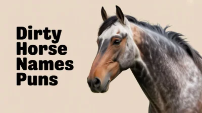 Dirty Horse Names Puns